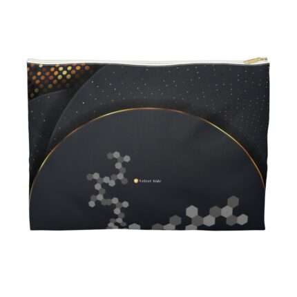 Set of velvet side accessory pouches in various sizes for cosmetics and toiletries