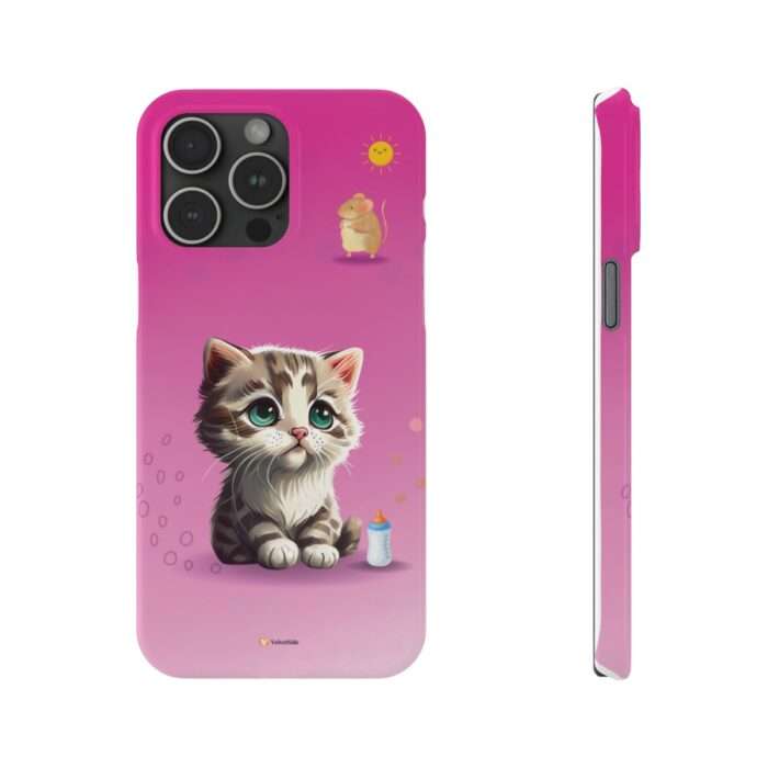 Slim phone case with Tom and Jerry art transformed into high-detail designs, perfect for adding nostalgia to your device.