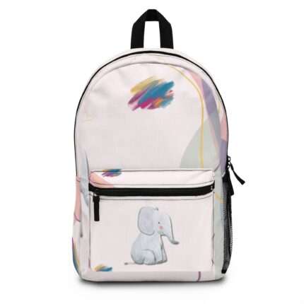 Spacious backpack with durable zipper closures and large main pockets for easy access